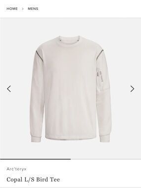 Arc'teryx Copal L/S Bird  Tee